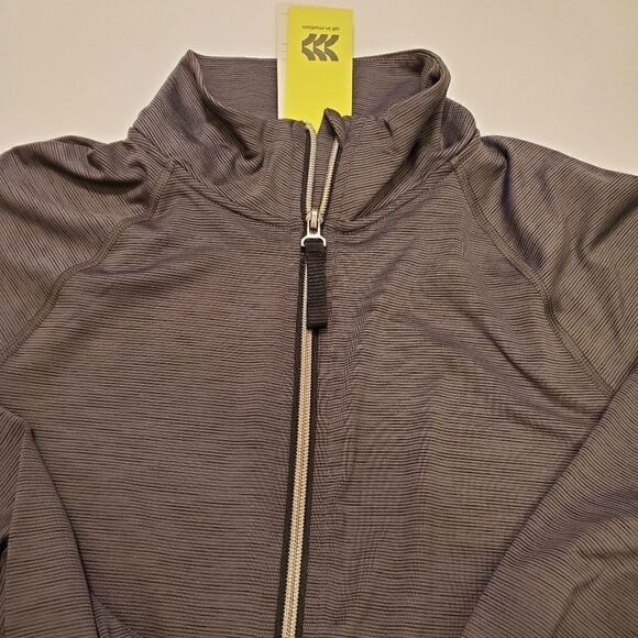 All in Motion - Women's Zip Front Jacket -XS - Dark Gray - Picture 3 of 6